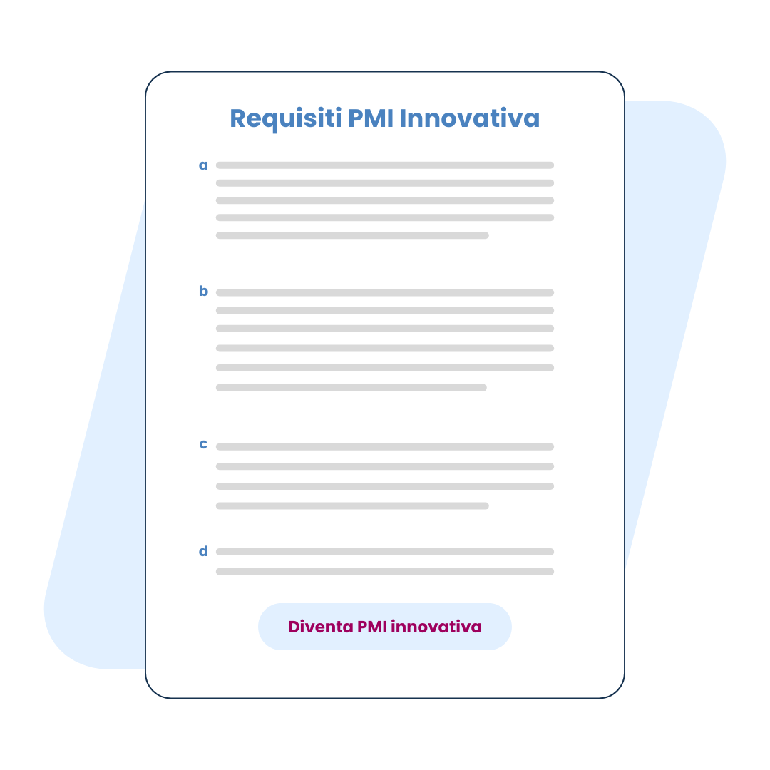 Requisiti PMI innovativa